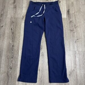FIGS Technical Collection Kade Cargo Scrub Pants Women's XS Petite Navy T21004P
